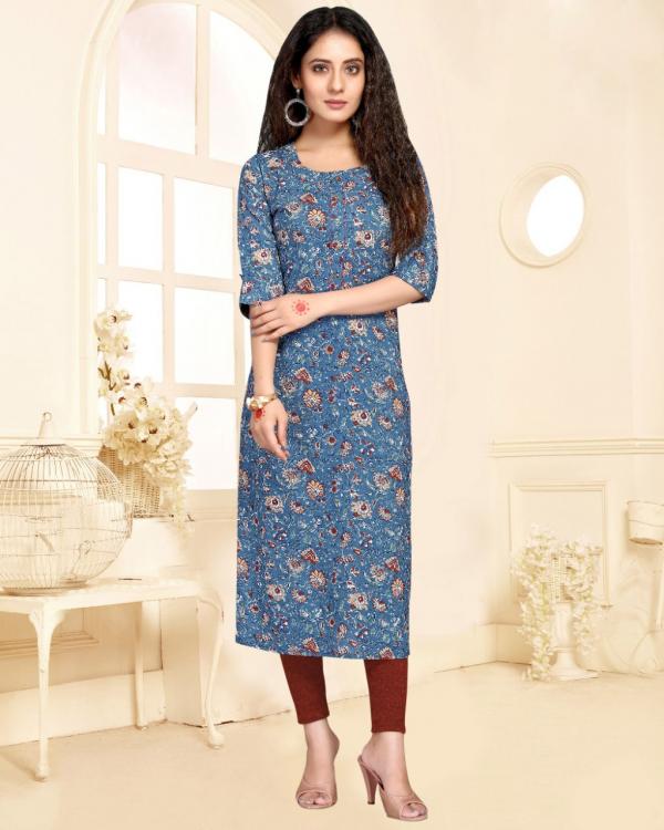 Trendy Printed 101 Casual Wear Jaipuri Printed Kurti Collection